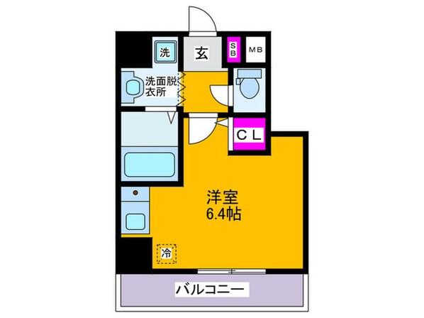 C.REST八尾の物件間取画像